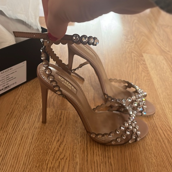 Aquazzura Tequila Sandal 105 powder pink - Picture 7 of 7